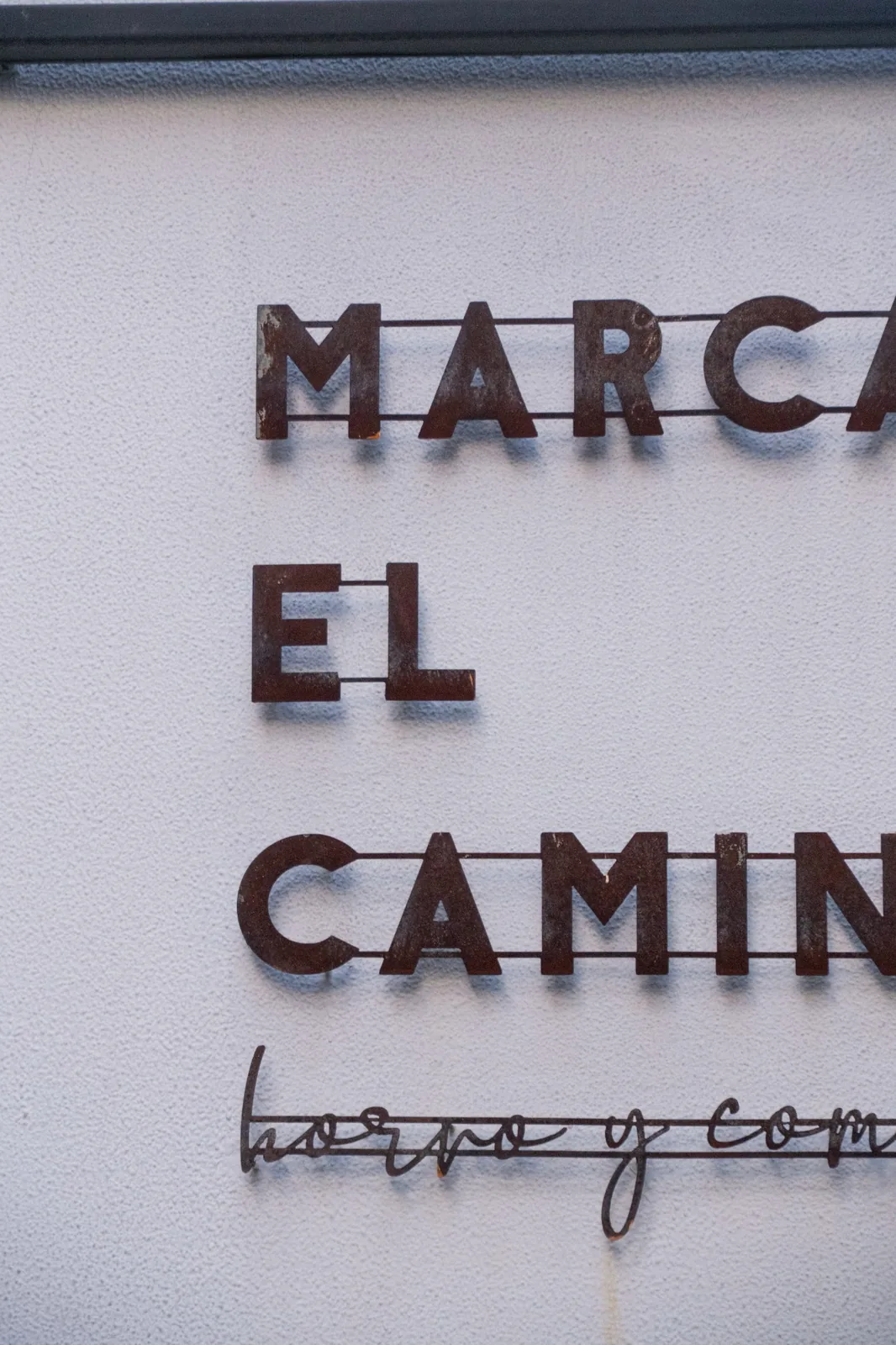 Identidad de Marcando El Camino